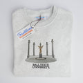 Ball State Crewneck - Heather Grey