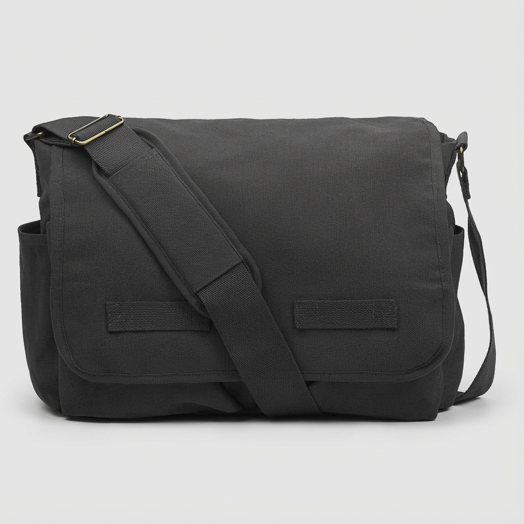 Men's Canvas Messenger Bag – Modern Work Carry