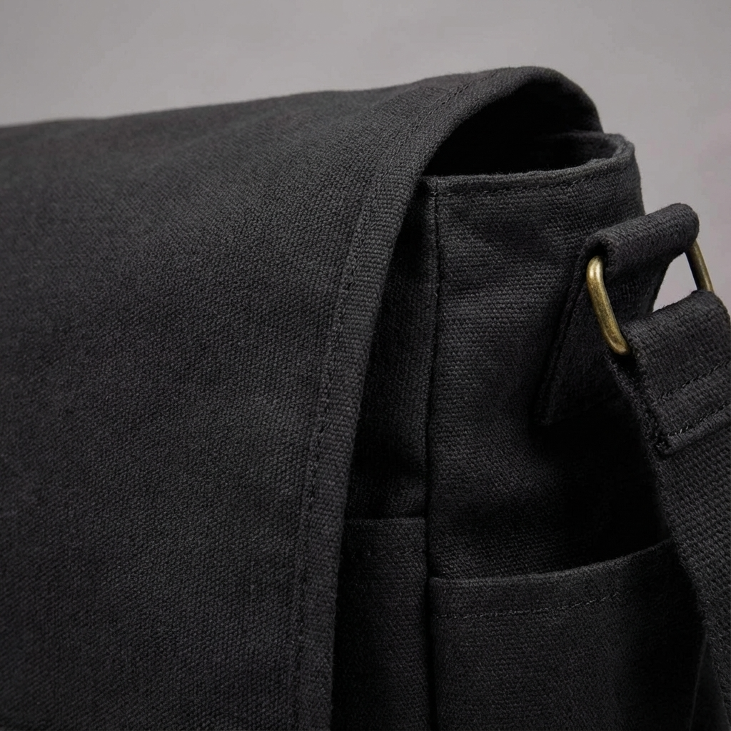 Men's Canvas Messenger Bag – Modern Work Carry