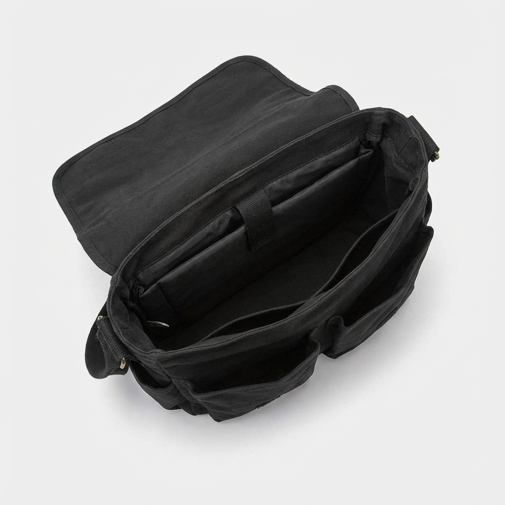 Men's Canvas Messenger Bag – Modern Work Carry