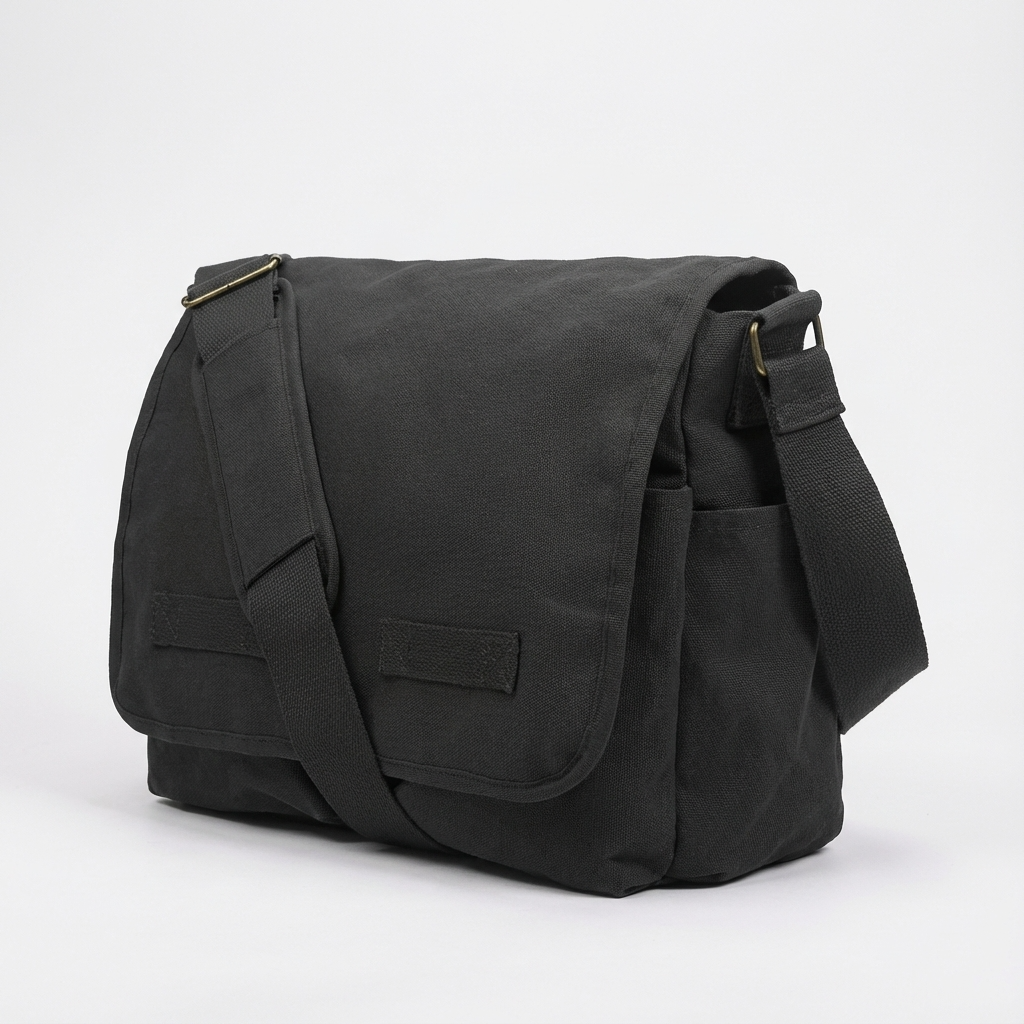Men's Canvas Messenger Bag – Modern Work Carry