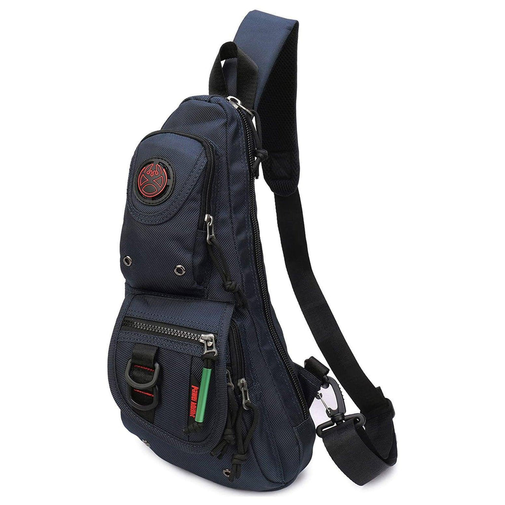 Men's Nylon Sling Bag – Compact Travel Carry