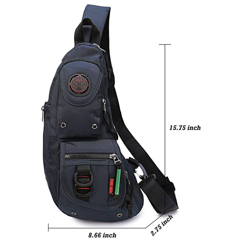 Men's Nylon Sling Bag – Compact Travel Carry