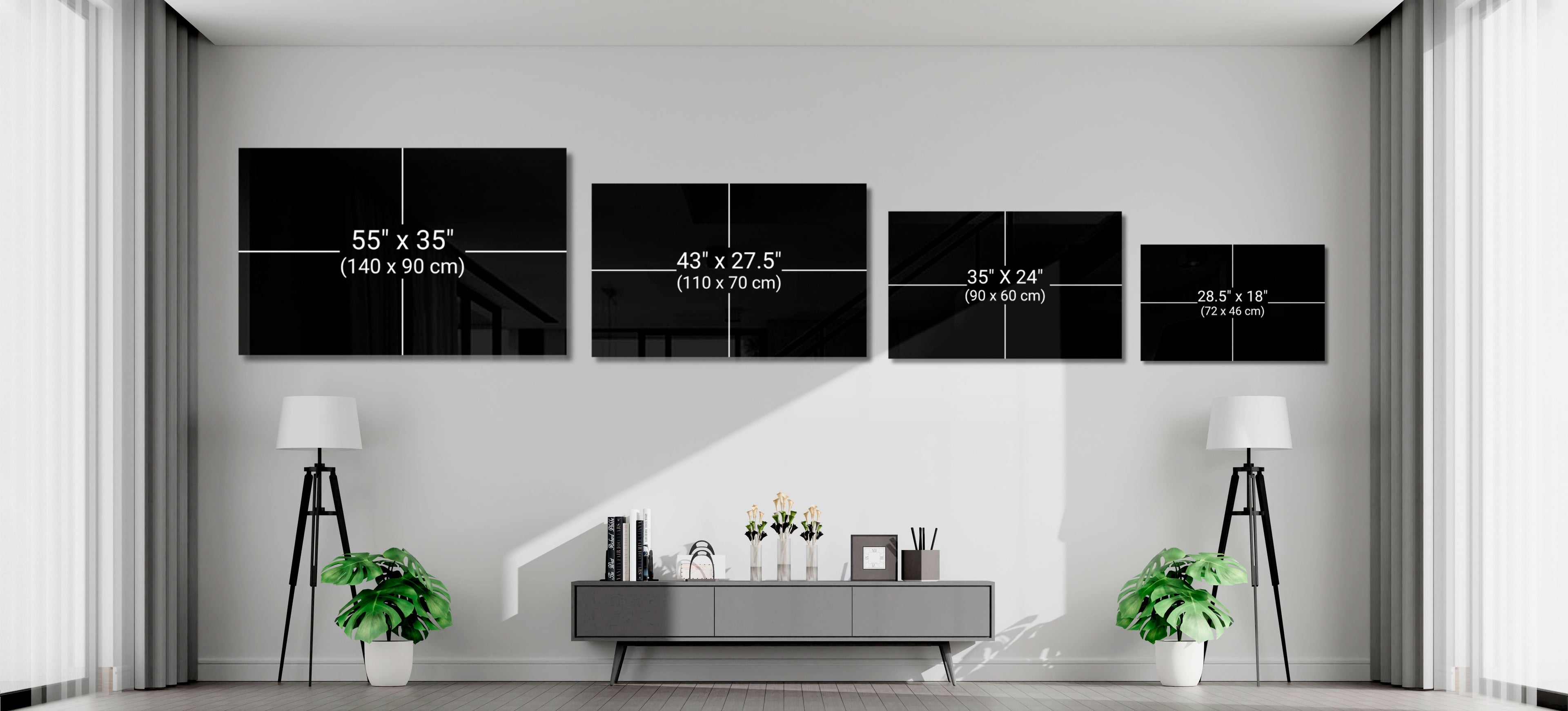 Flag of the United States Glass Wall Art